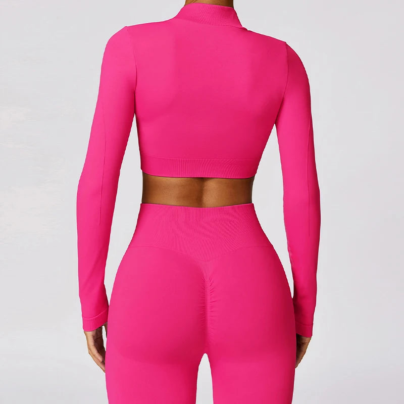 Gym Crop Top Jacket