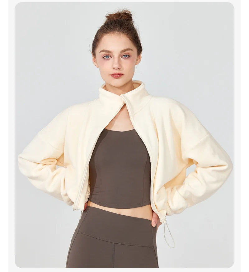 Loose Sport Jacket Long Sleeve