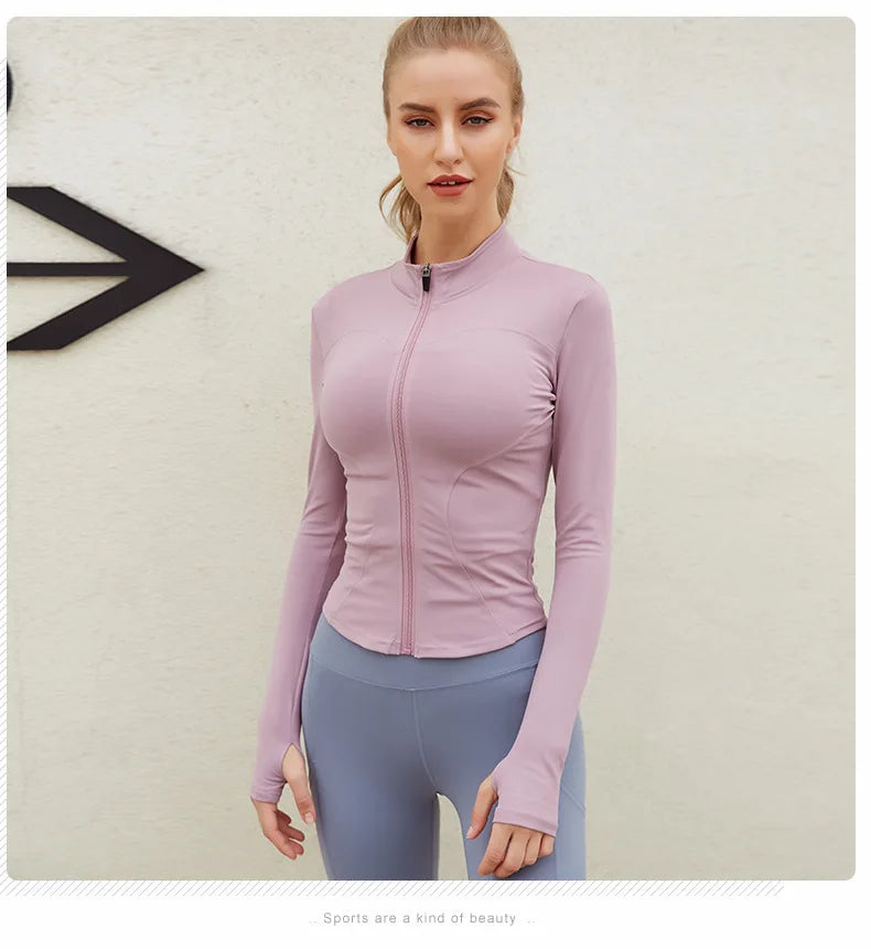 Coat Zip Long Sleeve Jacket