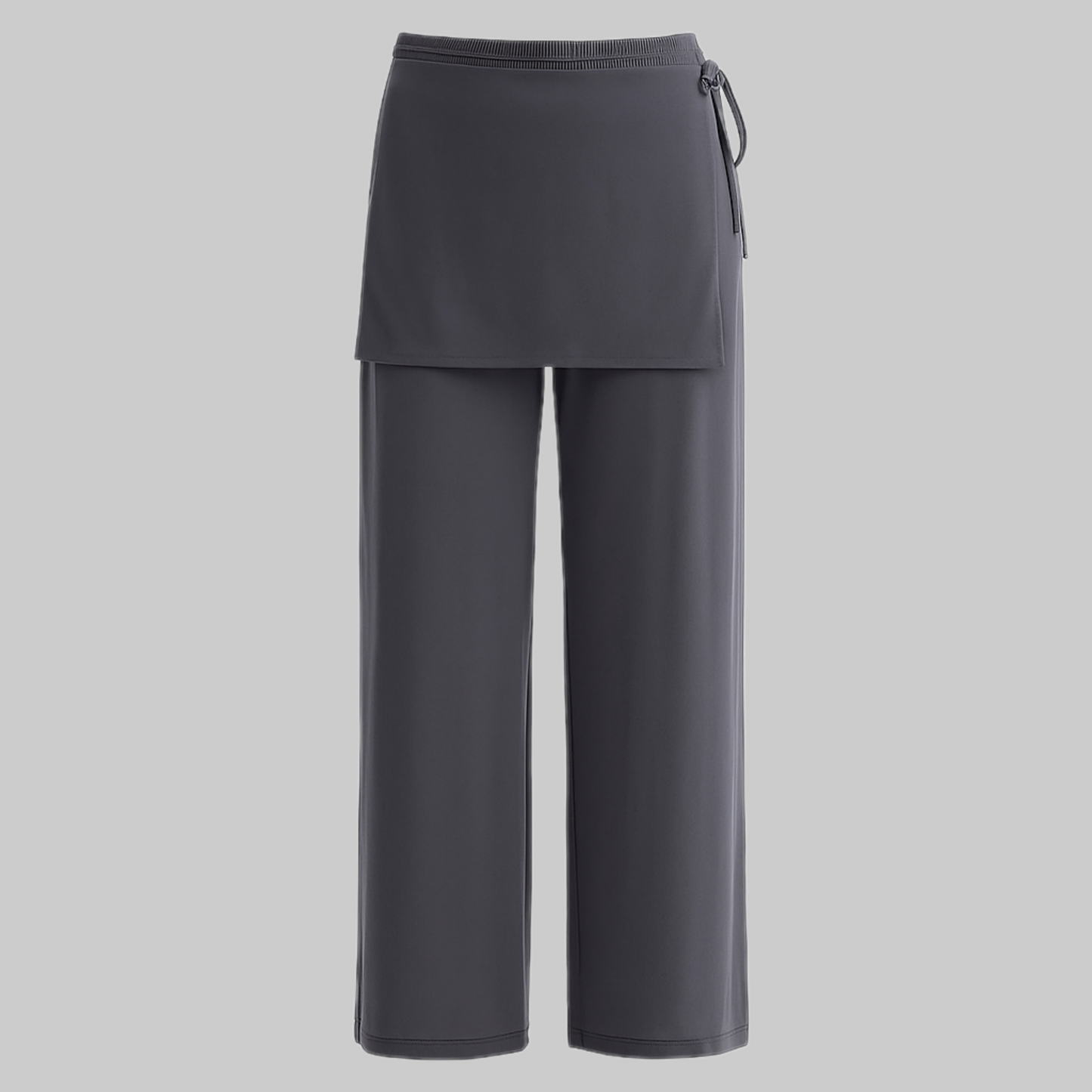 High Waist Skirt Wrap Pants