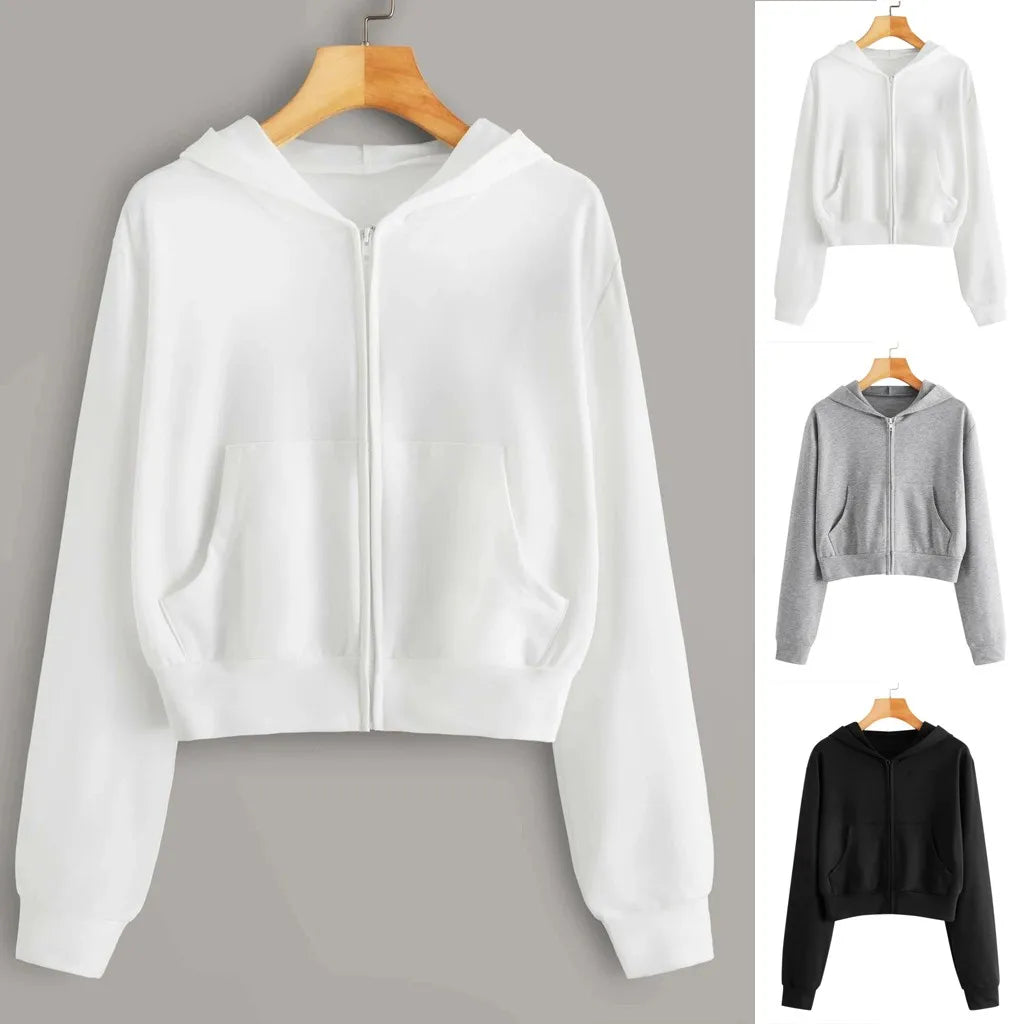 Zip Hooded Sweatshirt