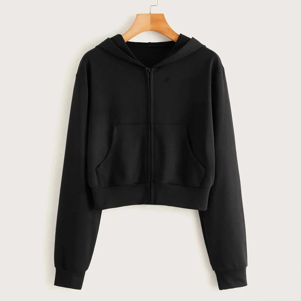 Zip Hooded Sweatshirt