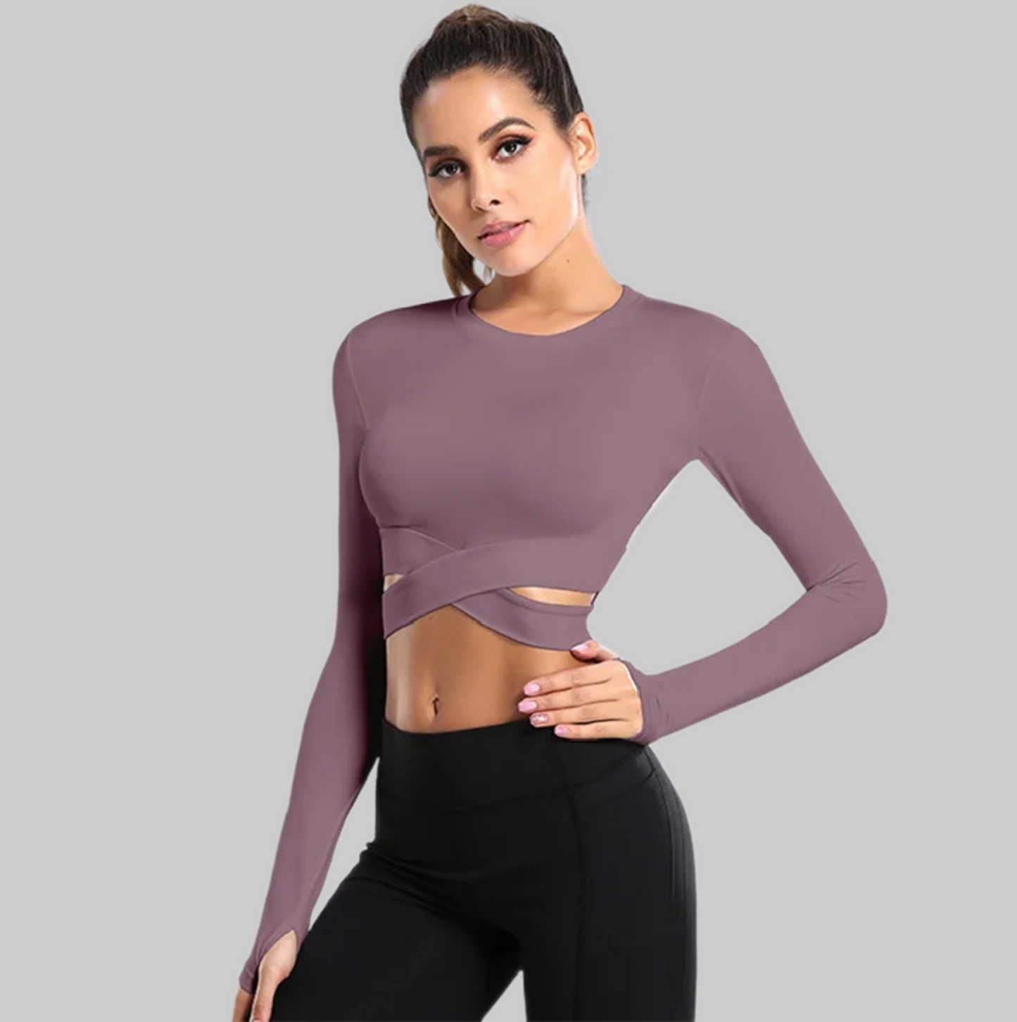 Long Sleeve Yoga Top