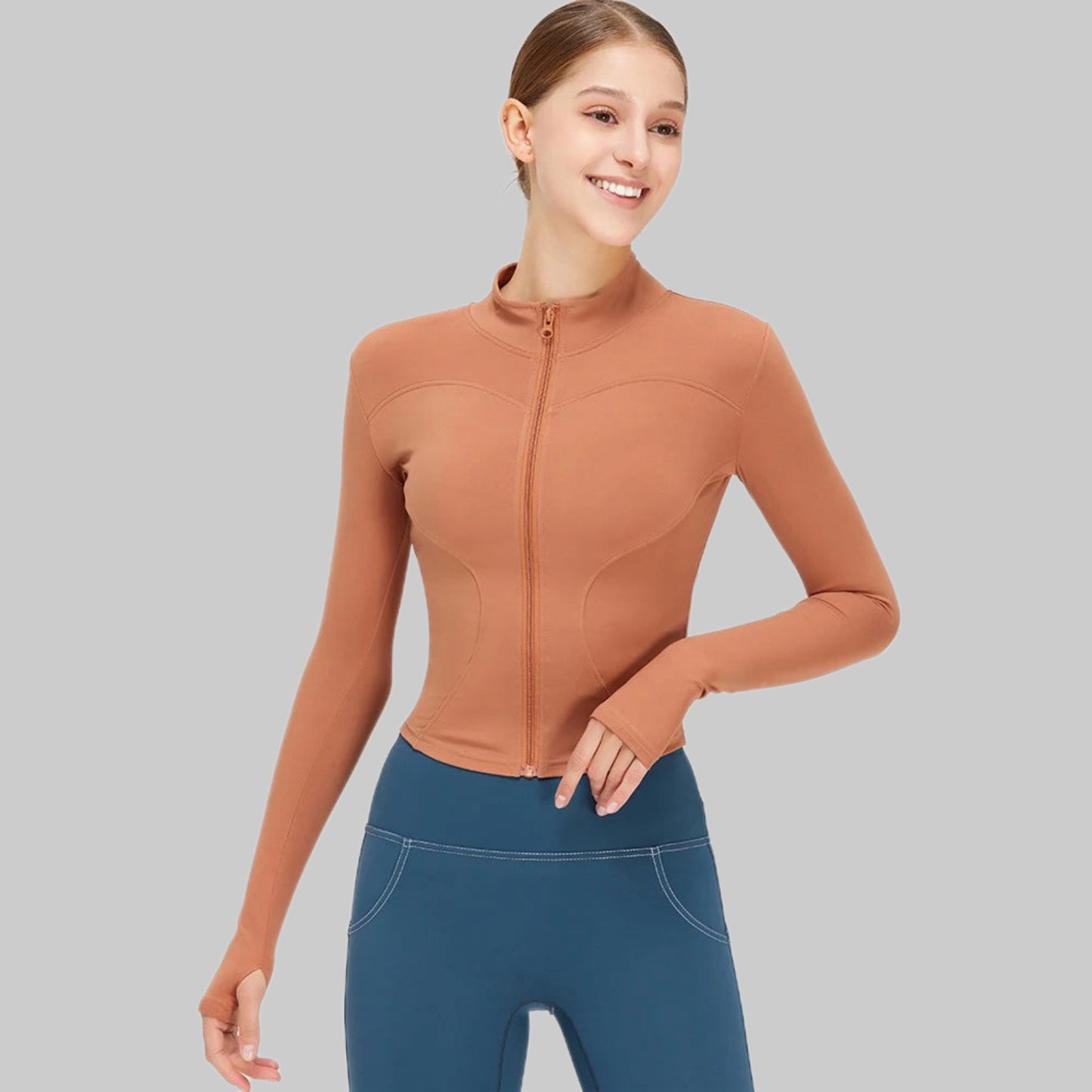 Coat Zip Long Sleeve Jacket