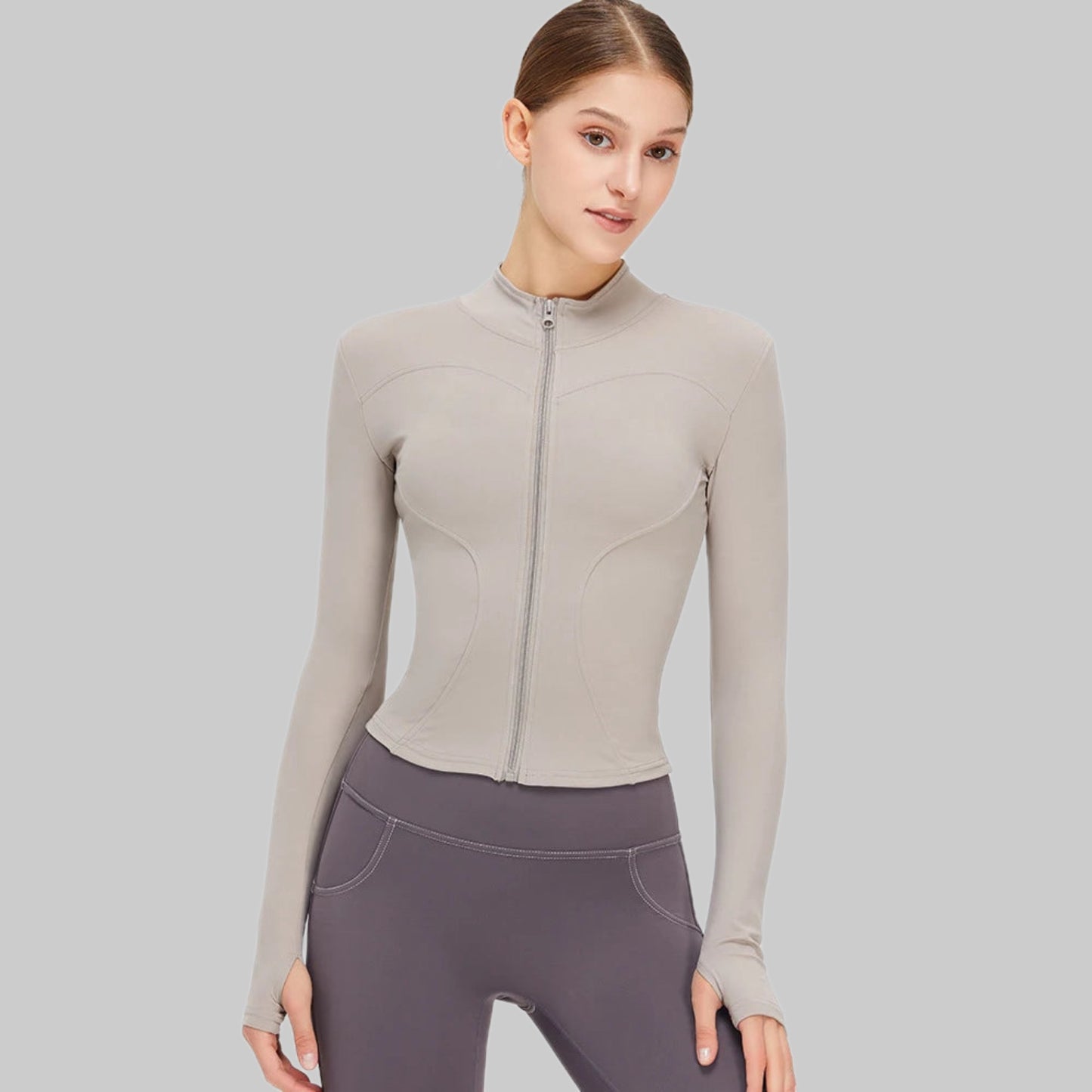 Coat Zip Long Sleeve Jacket